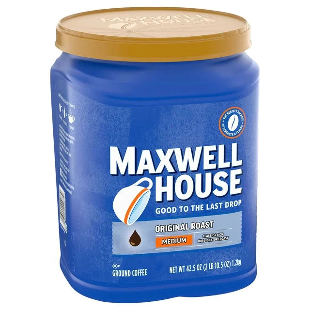 Maxwell House Original Roast Ground Coffee, 42.5 oz. Canister - Amado Deals - wholesale and distributors with free shipping in United States Maxwell House Original Roast Ground Coffee, 42.5 oz. Canister - Amado Deals - wholesale and distributors with free shipping in United States